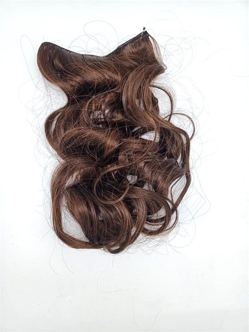 New fishline hair curtain, long curly hair, seamless hair extension, wig pieces, European and American export fashion wigs for women, in stock Item Picture