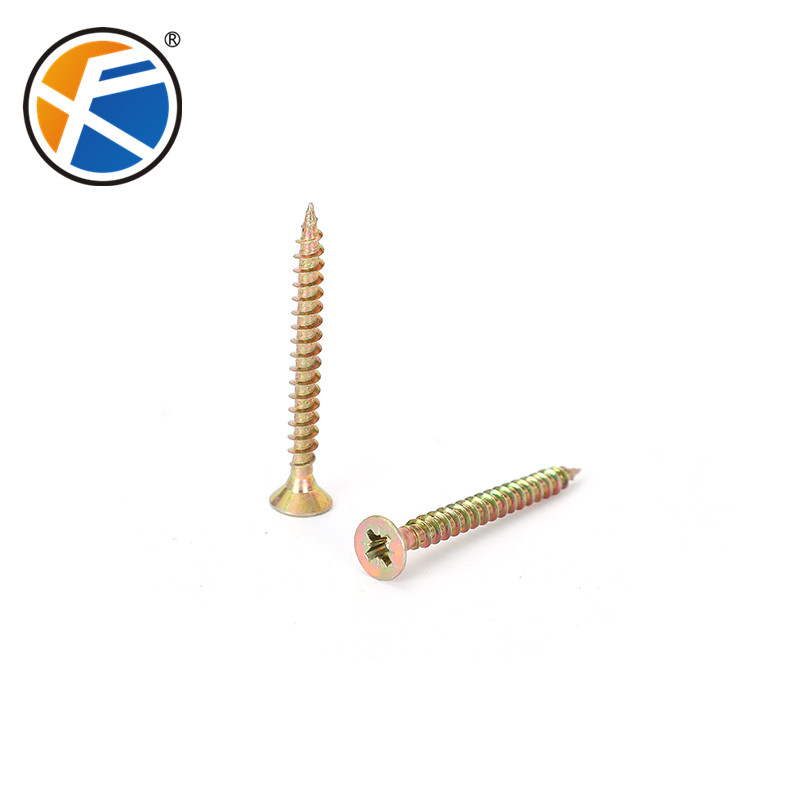 White chipboard screw 纤维板钉详情4