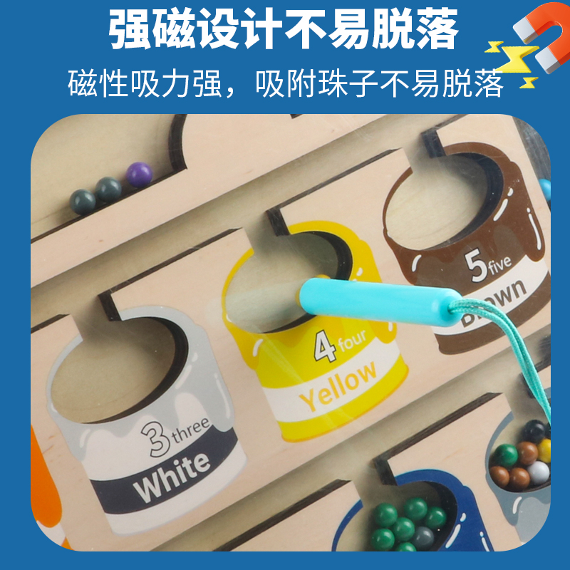 磁性计数颜色分类板产品图