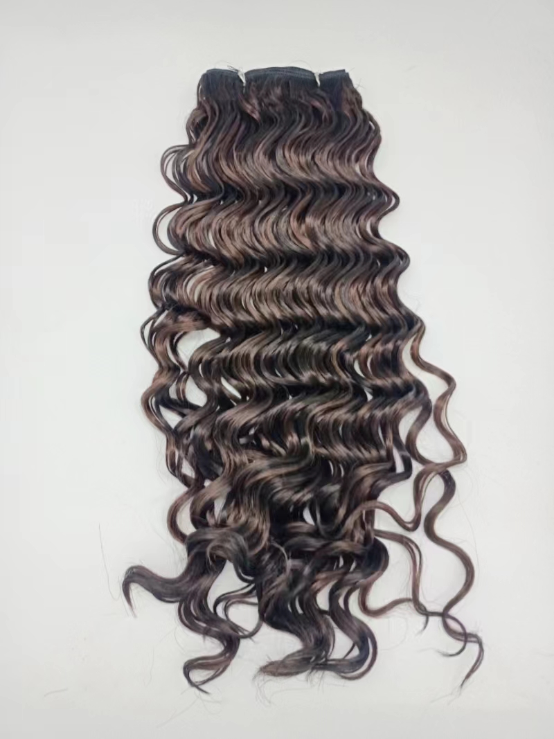 Nuevo amazon curvy rizos fibra química extensiones de peluca multicolor opcional moda bonita onda volumen