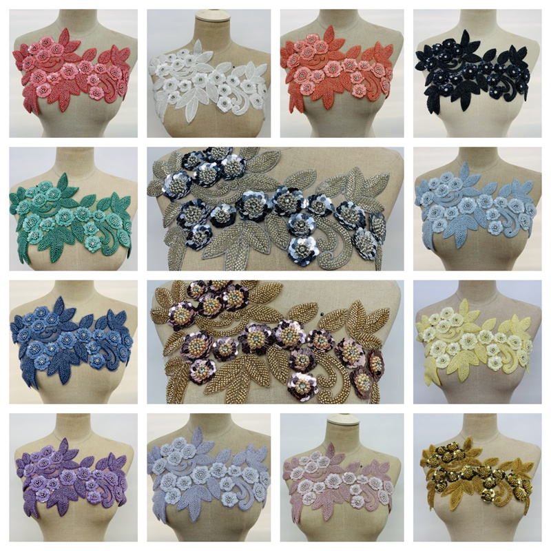 Flower Embroidery Applique