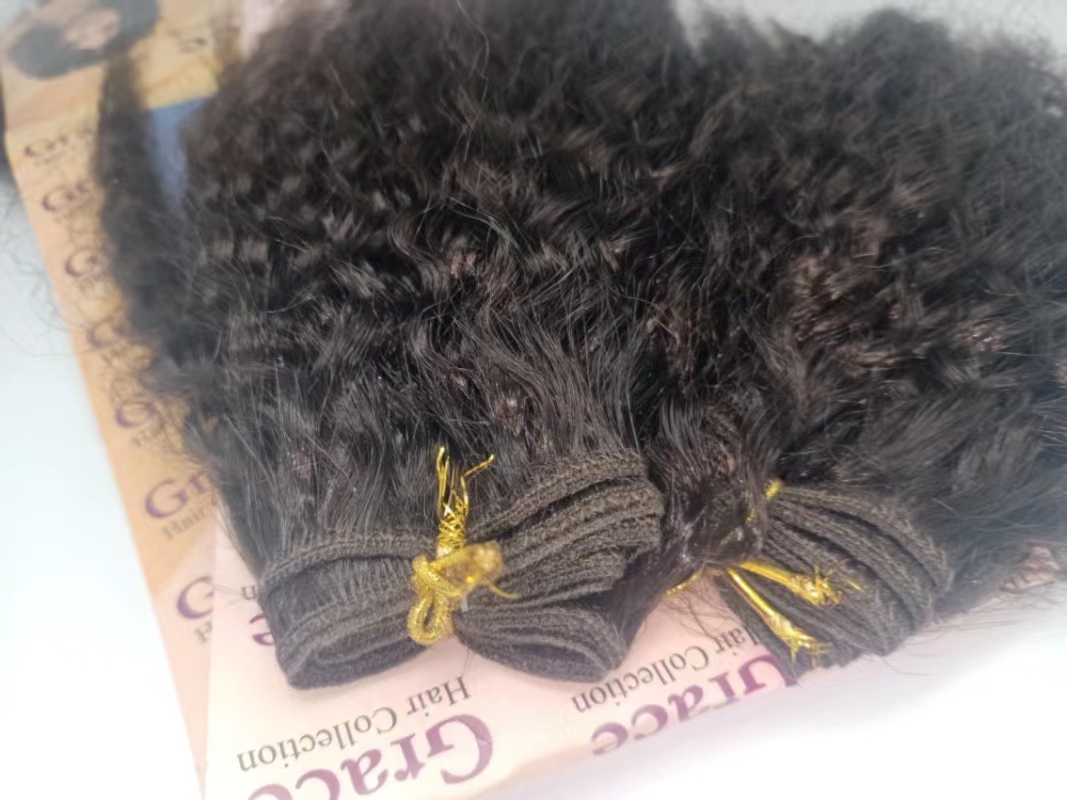 Amazon's new hair curtain synthetic fiber wavy wig is directly sold by the manufacturer Specification image