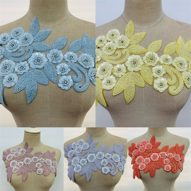 Three Dimensional Flower Light Luxury Corsage