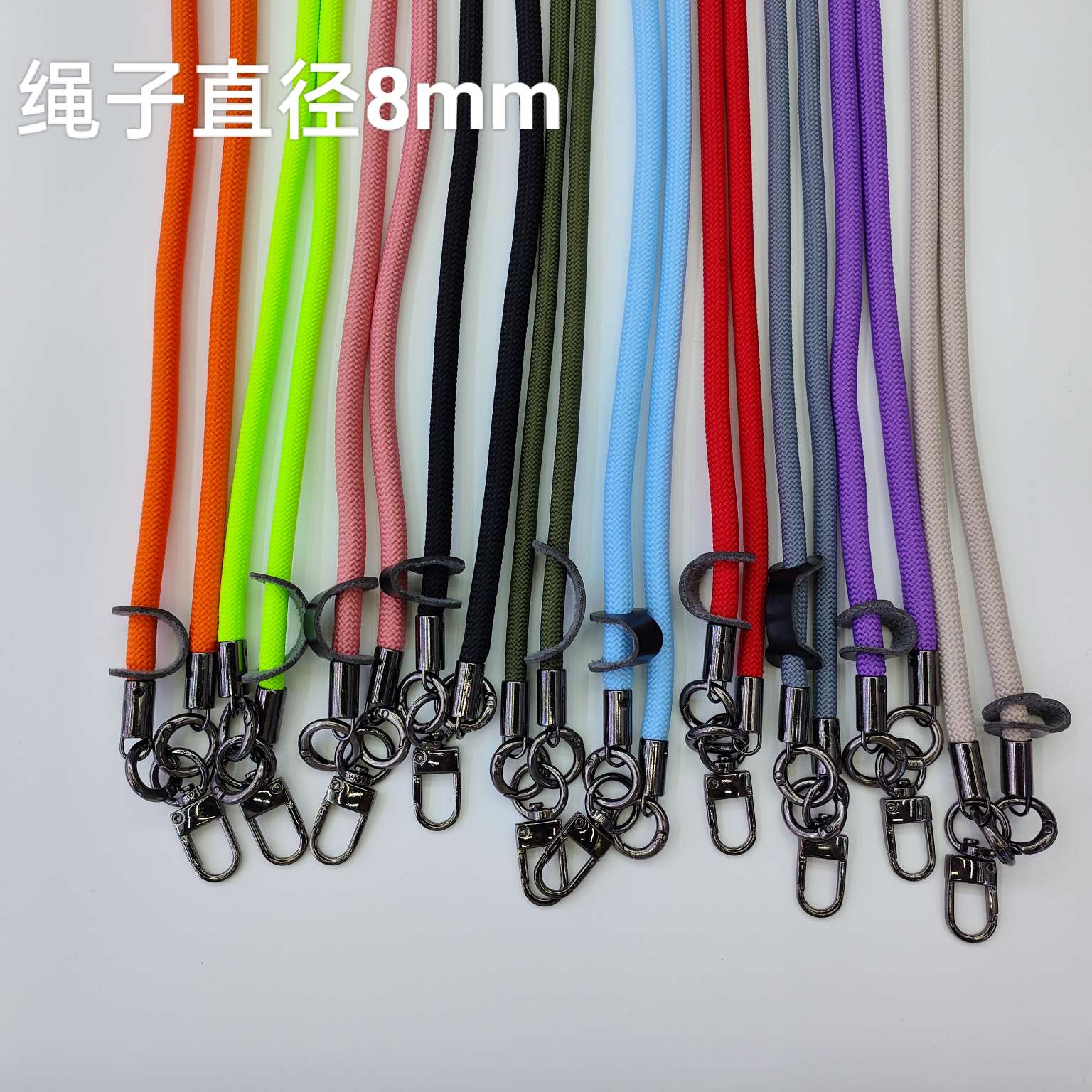 8MM粗绳手机挂绳斜挎可背挂脖结实耐用高端相机背带绳防丢失挂绳产品图