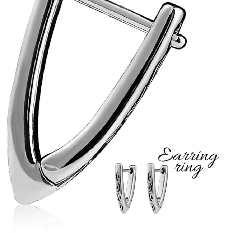 复古耳环/简约个性耳扣/冷淡风耳饰产品图