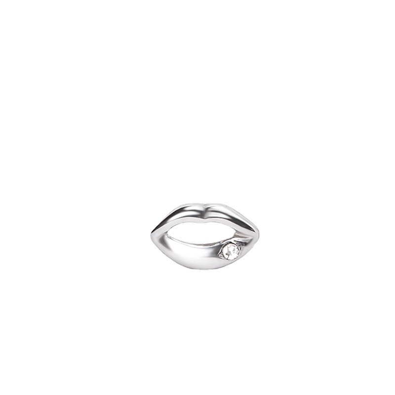 Changsheng Jewelry features zircon lip print earrings, couple ear bone nails, and piercing nails Item Picture
