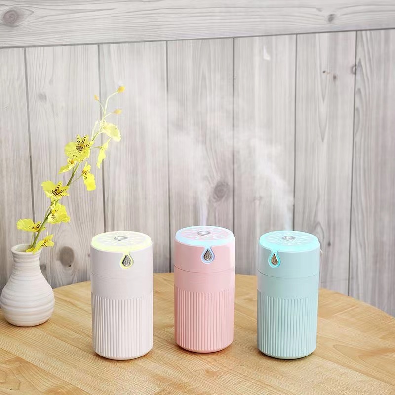 酷叶加湿器白底实物图