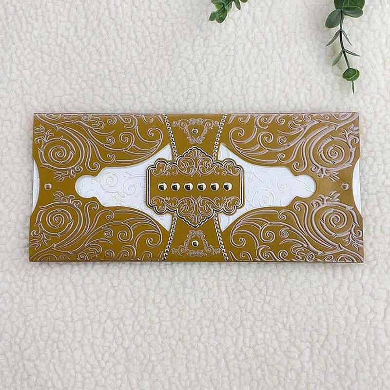 European-style patterns, simple, individual, creative, gilded, pearlescent, three-dimensional relief birthday cards, wedding invitations, banquet invitations, factory direct sales and wholesale Item Picture