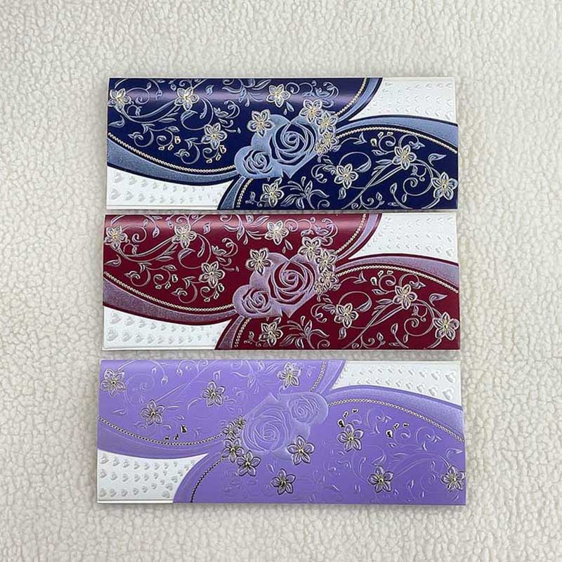 邀请函/请柬/烫金/浮雕/纸制品白底实物图