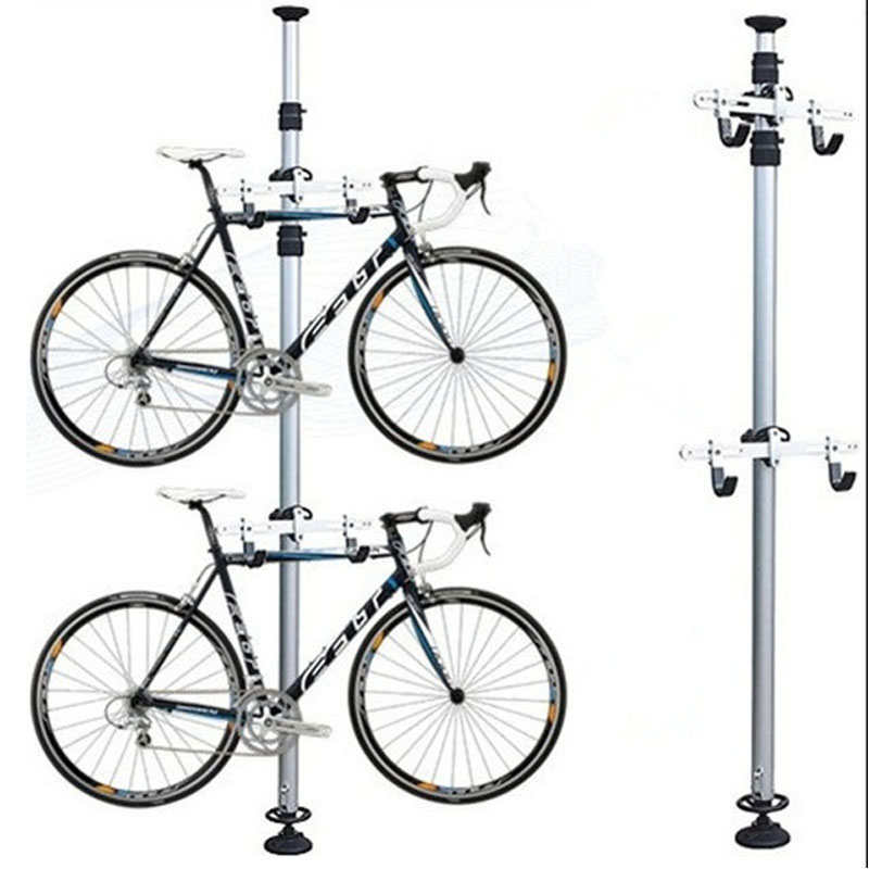 挂自行车架 顶天立地展示架,挂车架4米长/塑料钩、铝钩顶天立地