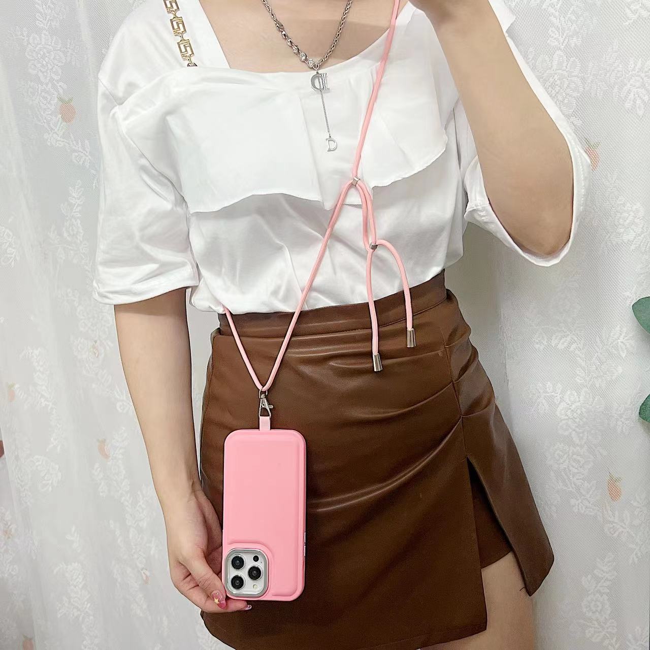 手机挂绳实物图