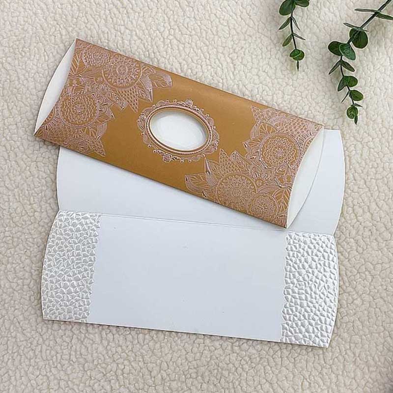 Customized new high-end European-style patterned embossed pearlescent elegant wedding invitations, banquet invitations, birthday cards and business invitations for foreign trade. Customized wholesale Application Scenario