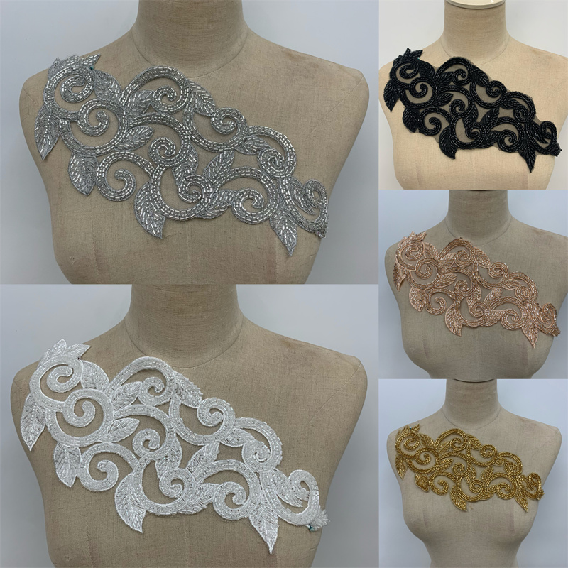 Willow beaded individual lace wedding dress, evening gown, performance costume accessories