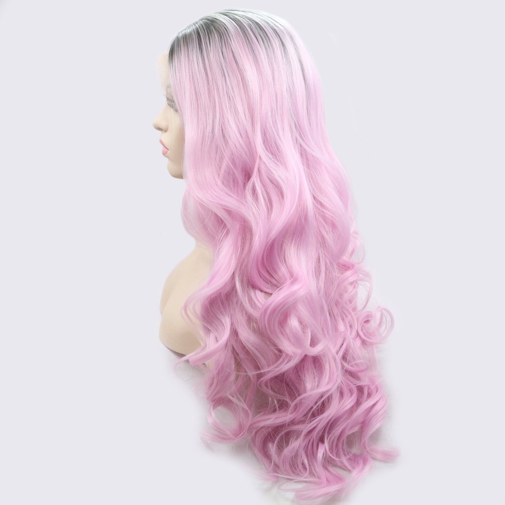 وكان شعر مستعار متعدد الألوان ذو شعر مستعار متعدد الألوان من طراز Lace Wigs Vendor Application Scenario