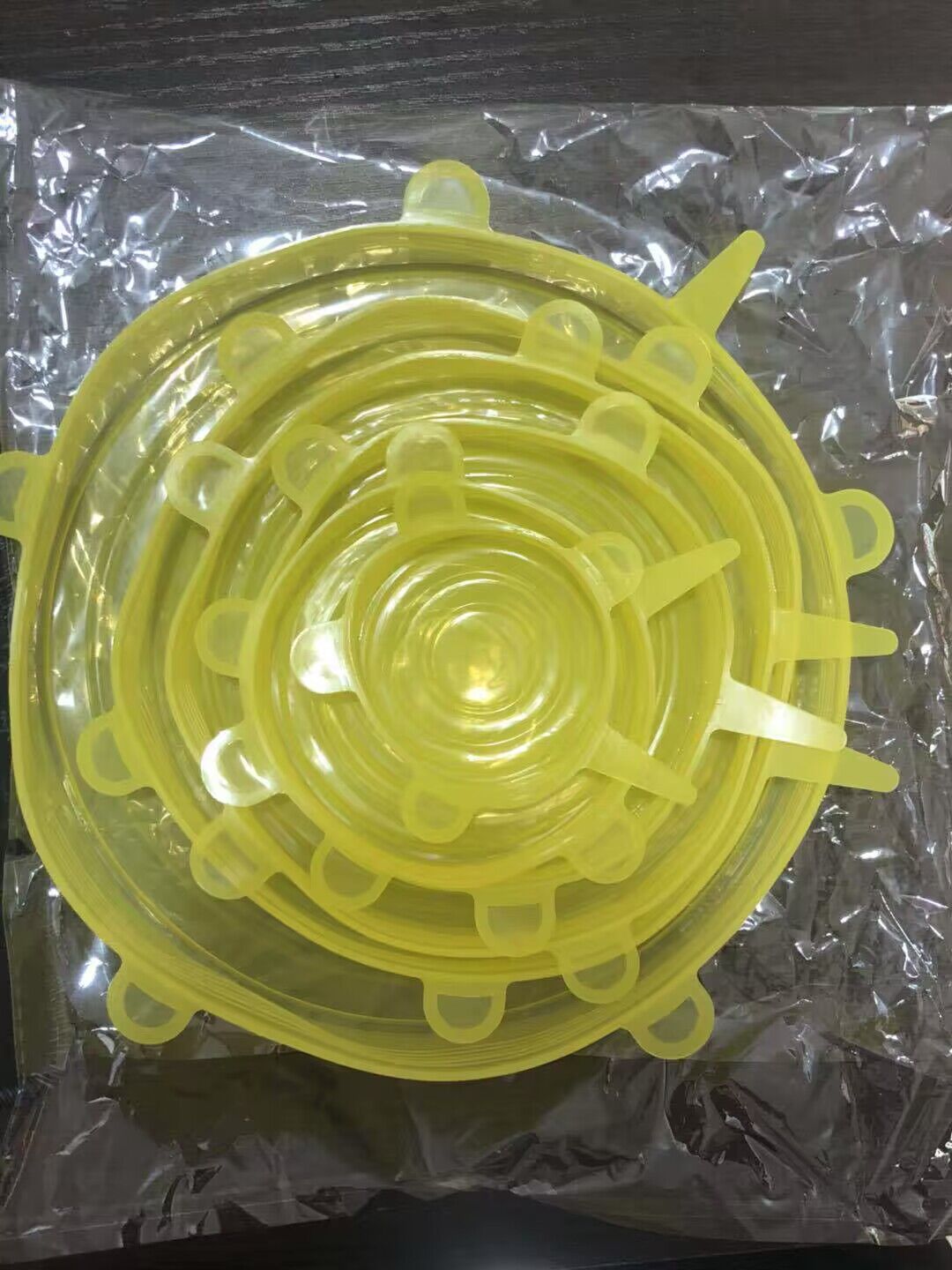 硅胶保鲜盖6件套细节图