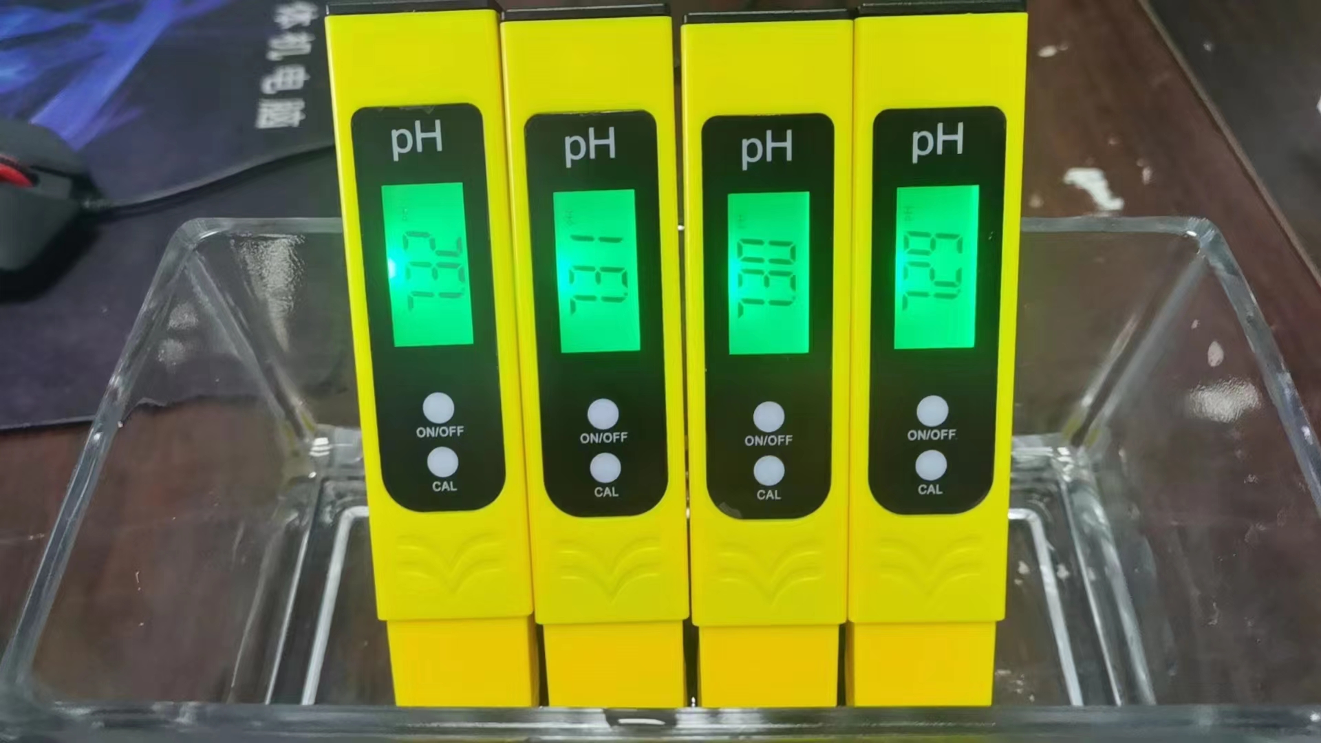 大屏水质检测仪 PH测试笔 酸度计 带背光 带PH参照表详情2