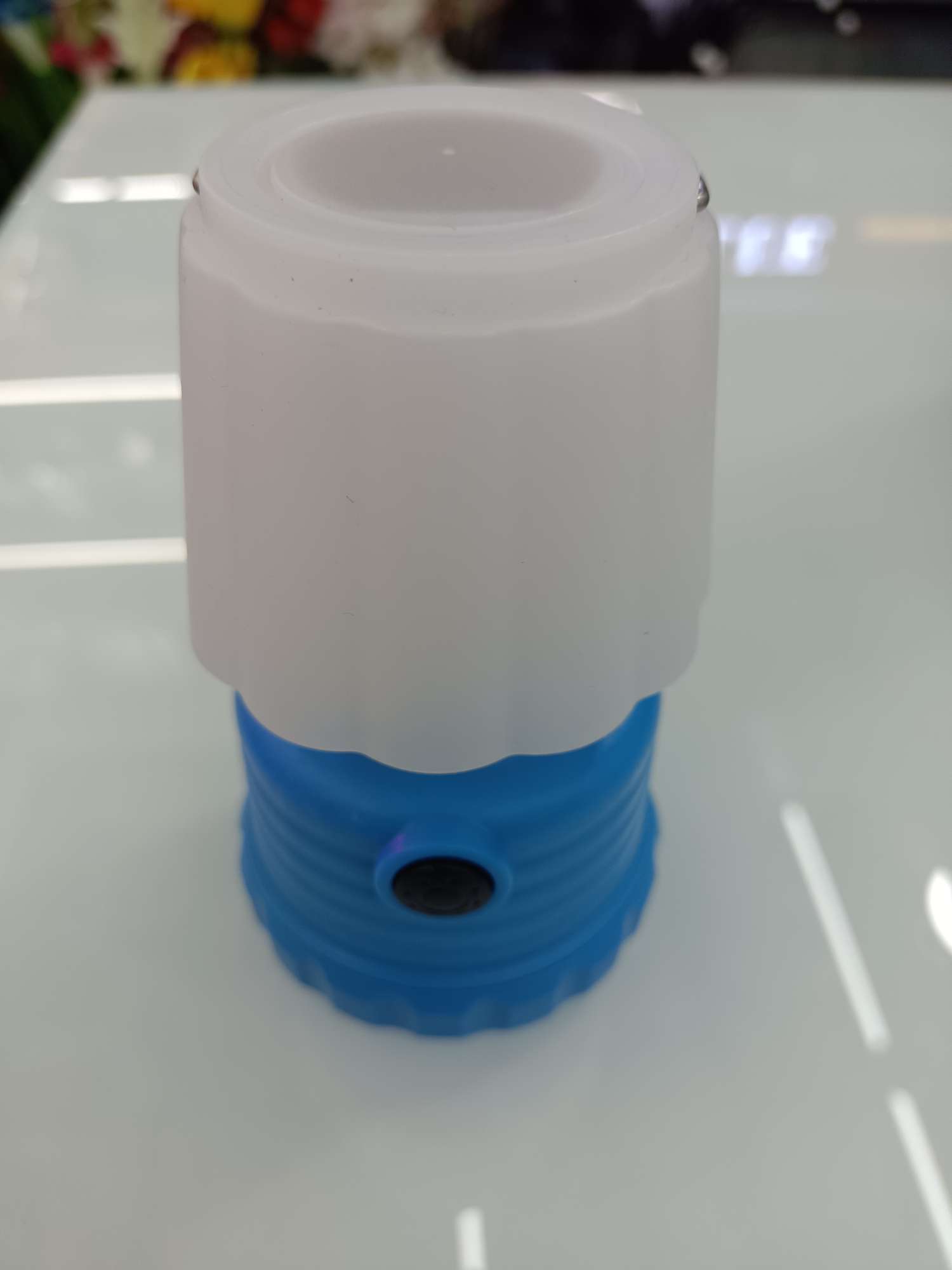 野营灯白光＋火焰不含电池2档开关露营好搭档