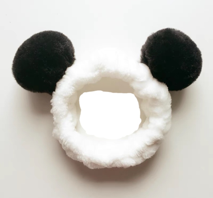 Rabbit Hair Big Hair Ball Face Wash Hair Band Seven Colors details Picture