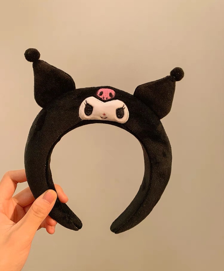 Sanrio Kuromi Melody Laurel Dog Face Wash Hair Band Five Colors details Picture