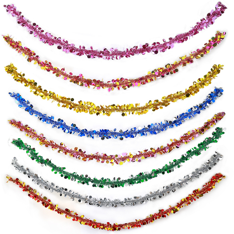 拉花、彩带、彩条实物图