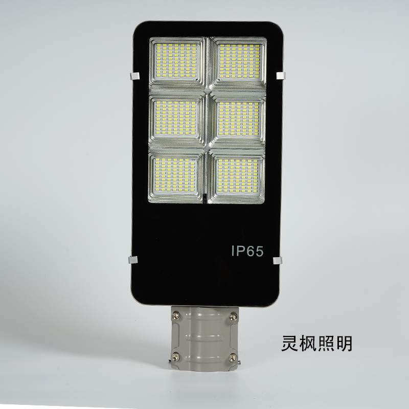 LED toothbrush split solar street lamp head 100W200w300W outdoor road lighting new rural waterproof high-brightness human body sensing courtyard lamp high-power radar solar street lamp head long service life Application Scenario