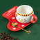 圣诞咖啡杯/咖啡杯盘子套装细节图