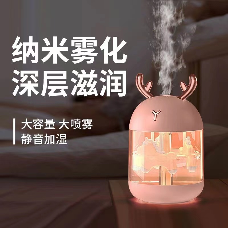ويتم تنقية الهواء بواسطة رذاذ كهروسولات كبيرة في غرف تكييف الهواء في غرف النوم الموميمية Item Picture
