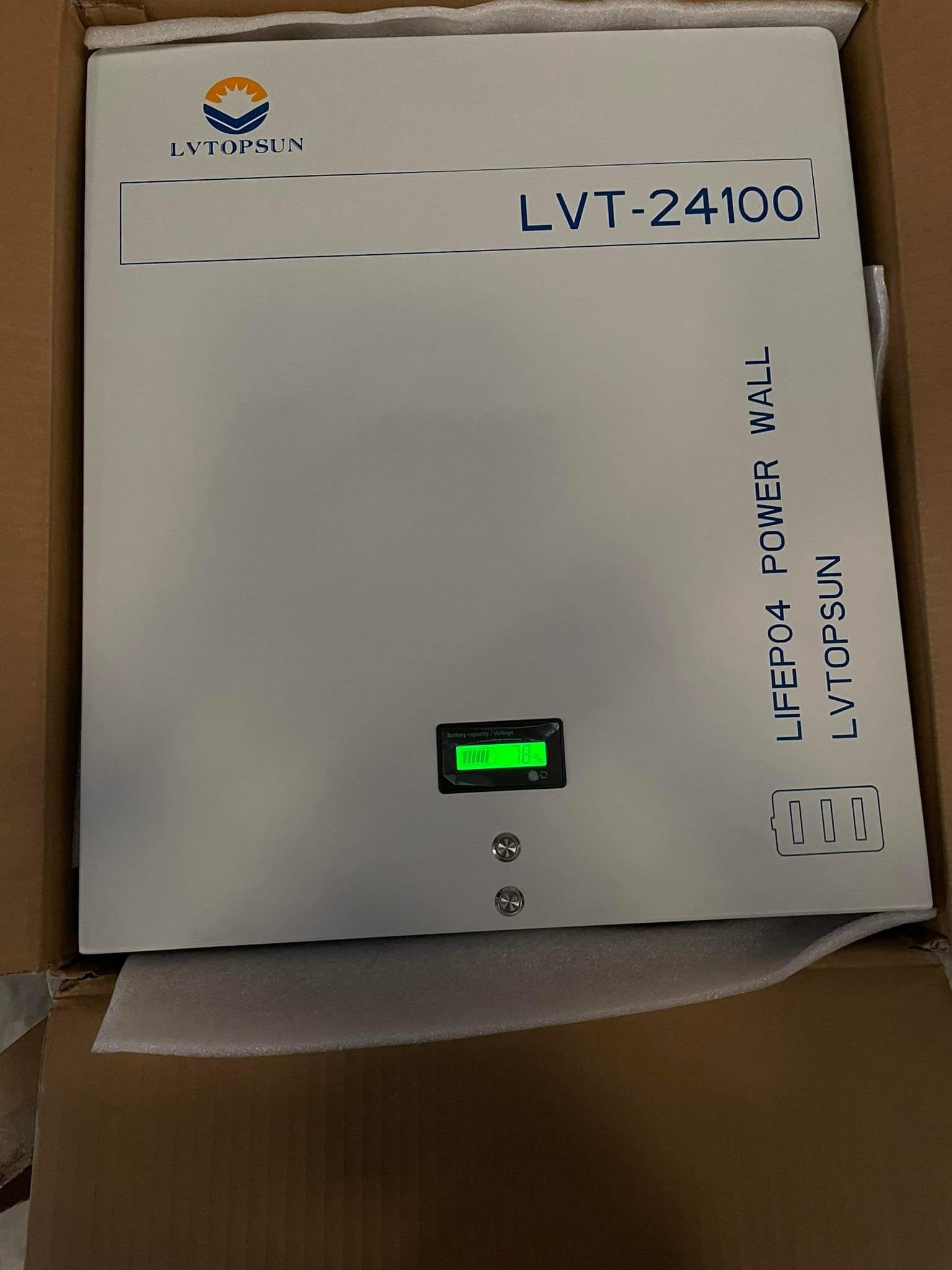 24V 100AH 太阳能锂电池