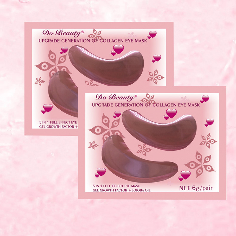 All-english collagen crystal eye mask DO BEAUTY improves eye wrinkles and eye bags, VC moisturizes cross-border trade Specification image