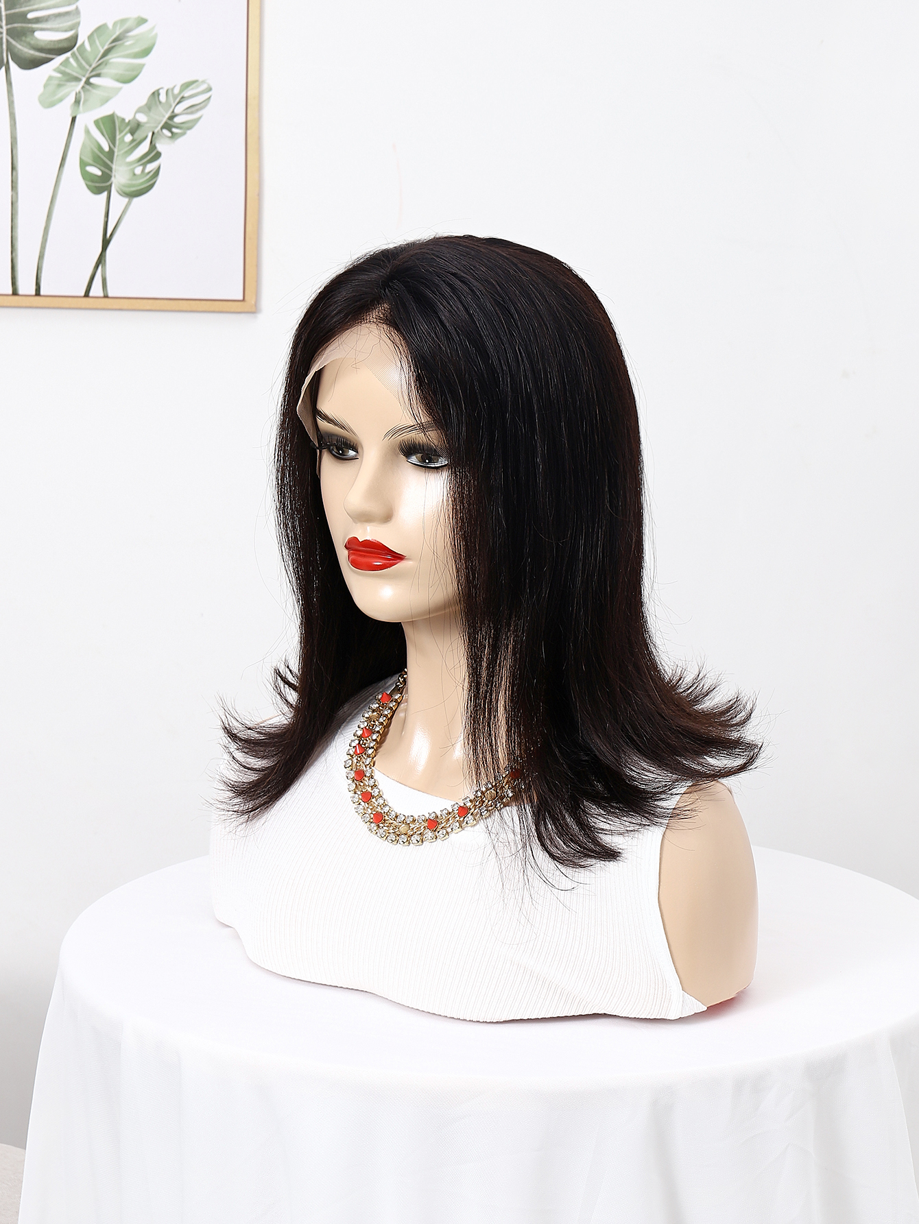 newlook hair wigs for Black People with lace hooks before cross-border travel Application Scenario