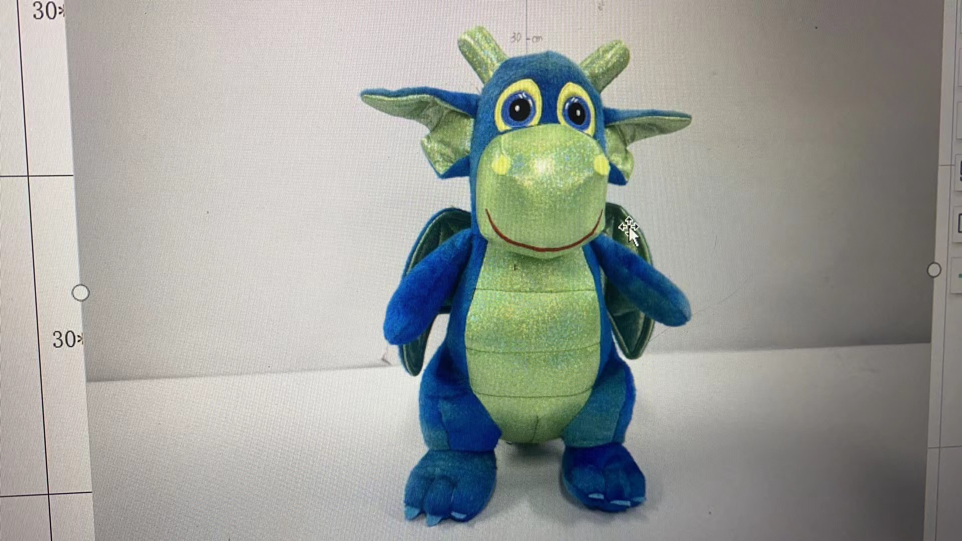 Color pequeño dinosaurio pterosaurio peluche bong regalo para niños