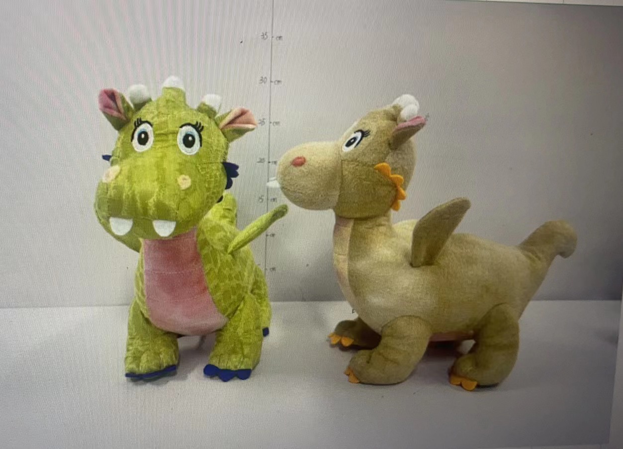 Cute dinosaur plush toy stegosaurus doll, dinosaur doll, birthday gift for boys