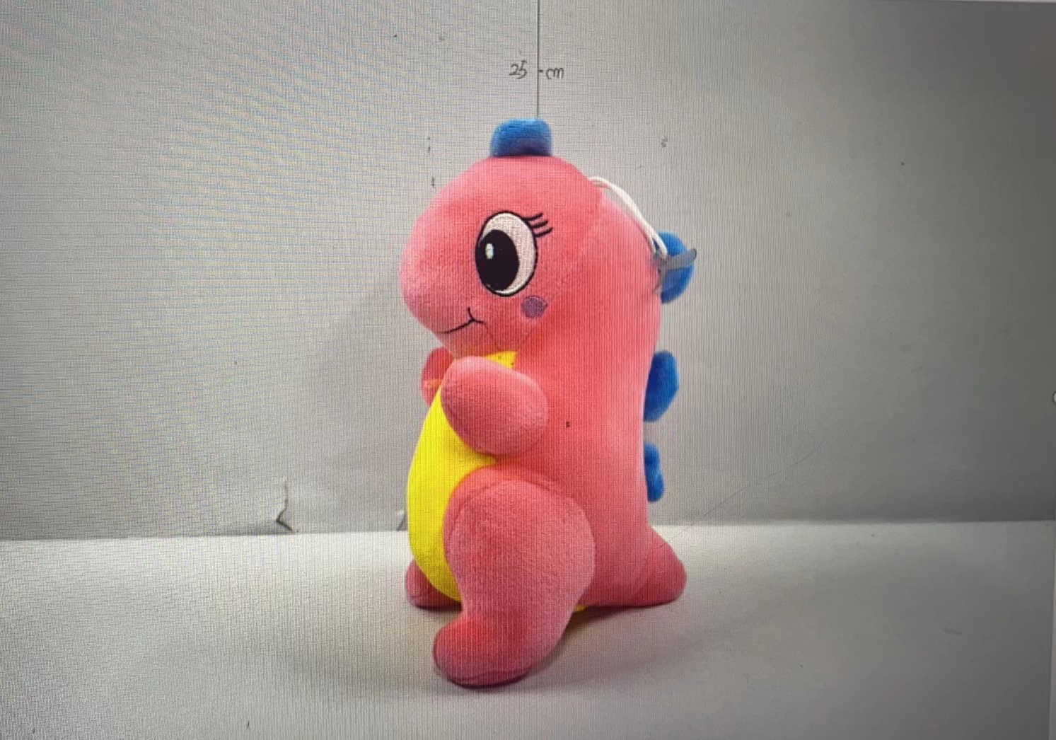 Dinosaurio bondadoso peluche dibujos animados lindo trompeta regalo de cumpleaños para niños muñeca de trapo muñeca creativa