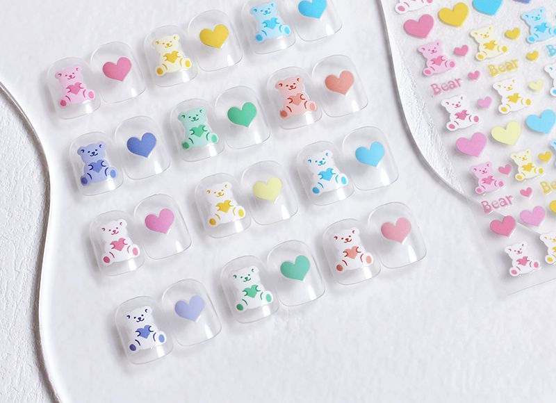 MG process ins nail stickers with adhesive backing have good adhesion, strong realism, very clear patterns, and a wide variety of styles. Factory direct sales of thin and tough new process adhesive stickers with many styles