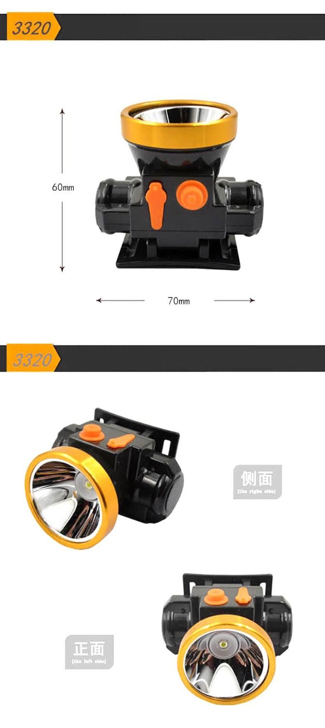 Strong lithium battery LED searchlight headlamp, rechargeable led emergency headlamp for construction sites, mini head-mounted flashlight. Yiwu procurement agency. Foreign trade currency. Wholesale. Mixed wholesale available