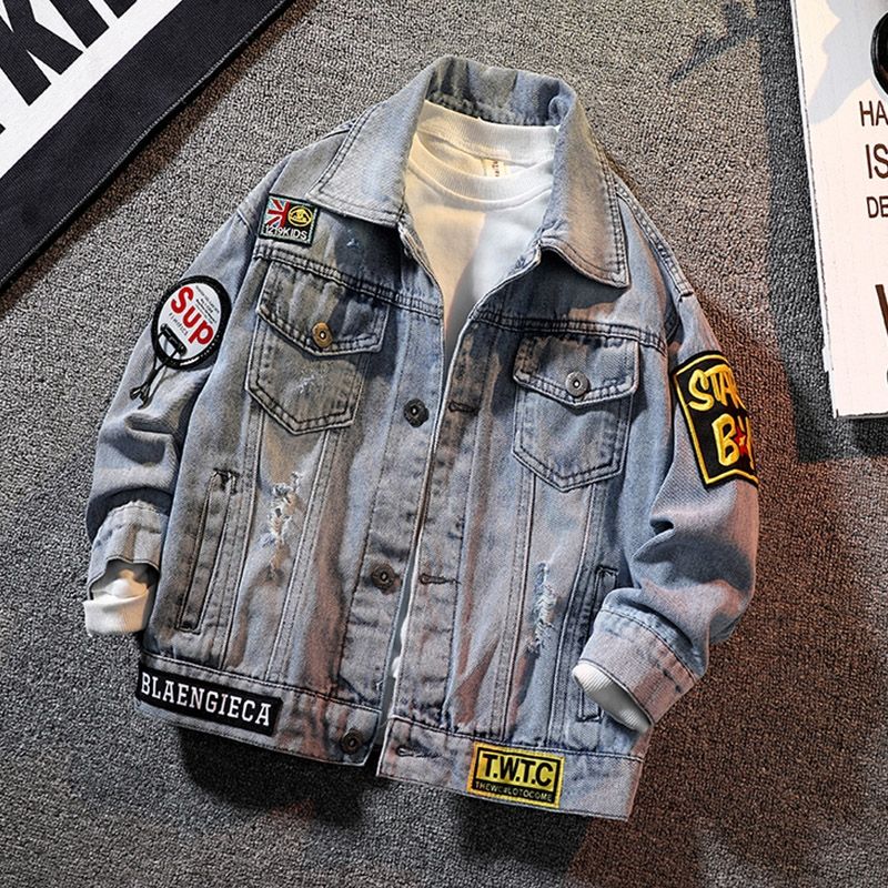 Direct sales from foreign trade denim garment manufacturers offer discounts for large quantities details Picture