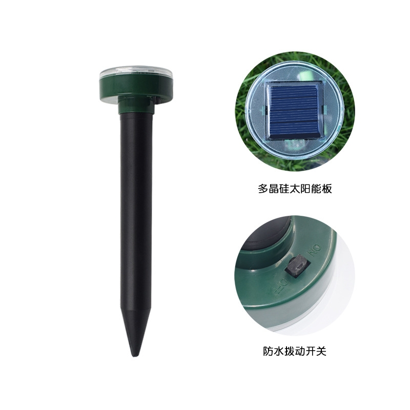 Household solar-powered ultrasonic rat, snake and bird repellent, outdoor weasel repelling device, outdoor wild cat repellent wonder Specification image