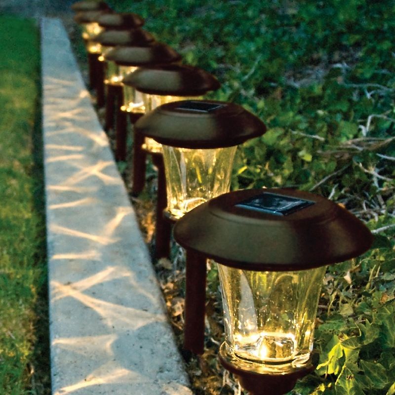 Solar lamps, stainless steel glass lamps, lawn lamps, outdoor waterproof ground insert lamps, landscape courtyard lamps, garden decorative lamps