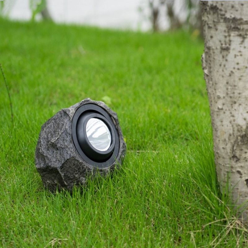 Luz solar luz de patio simulación al aire libre luz de piedra jardín al aire libre decoración de césped pants LED waterproof spot lights Specification image