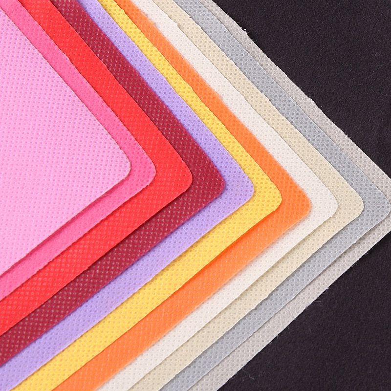 Colored 80g non-woven fabric, background fabric, dust-proof fabric, DIY handmade fabric, packaging fabric, disposable fabric Specification image