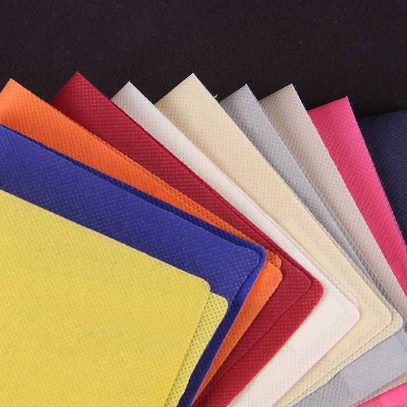 Colored 80g non-woven fabric, background fabric, dust-proof fabric, DIY handmade fabric, packaging fabric, disposable fabric details Picture