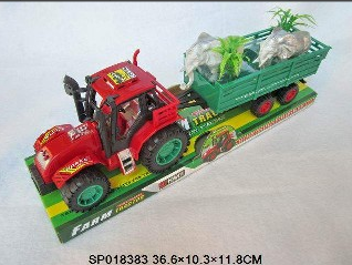 合脚玩具拖车细节图