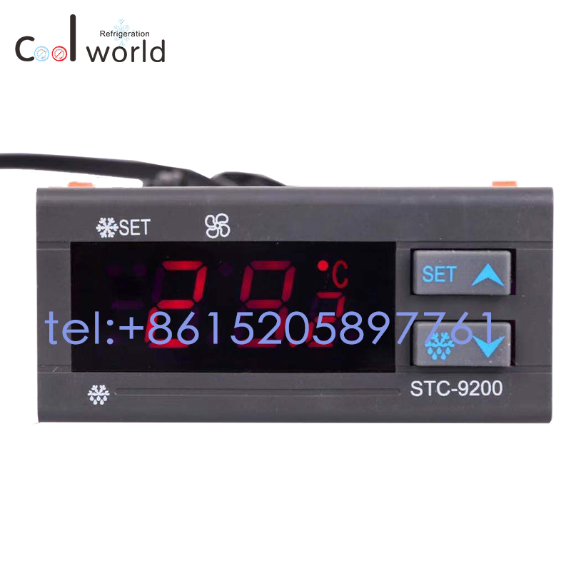 STC-9200温控器 冷柜冷库温度控制器制冷化霜双传感器详情1