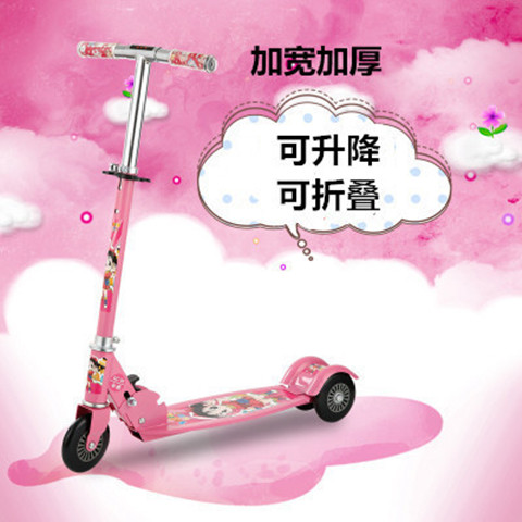 Electric scooters for children and teenagers, 3-5-8 years old and above, single-pedal large two-wheeled electric scooters, factory direct sales