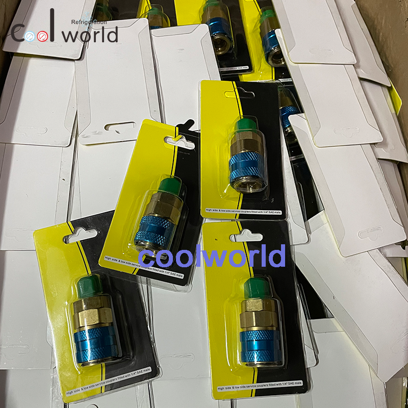 R134a low-voltage quick connector for automotive air conditioning fluorine filling tools, single package pic 3