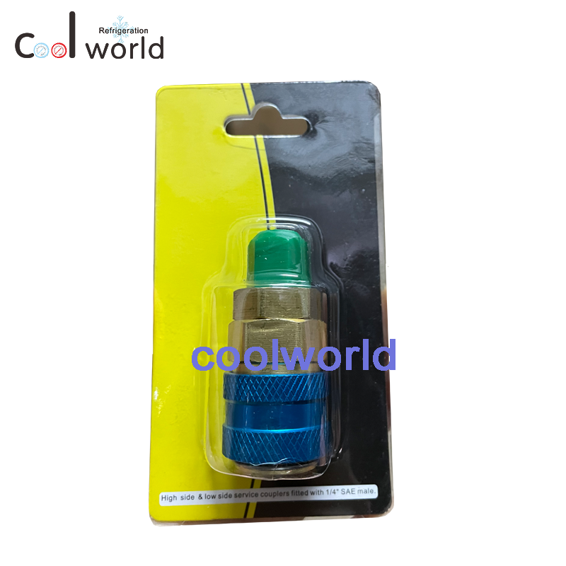 R134a low-voltage quick connector for automotive air conditioning fluorine filling tools, single package pic 2
