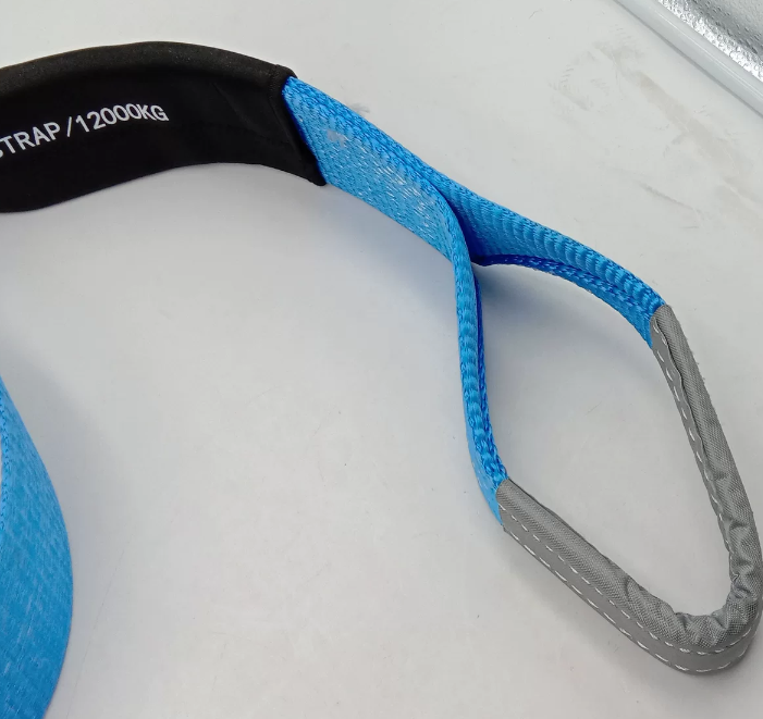 Automobile towing rope, emergency rescue towing rope, automobile towing strap, double-layer thickened towing strap detail image 4