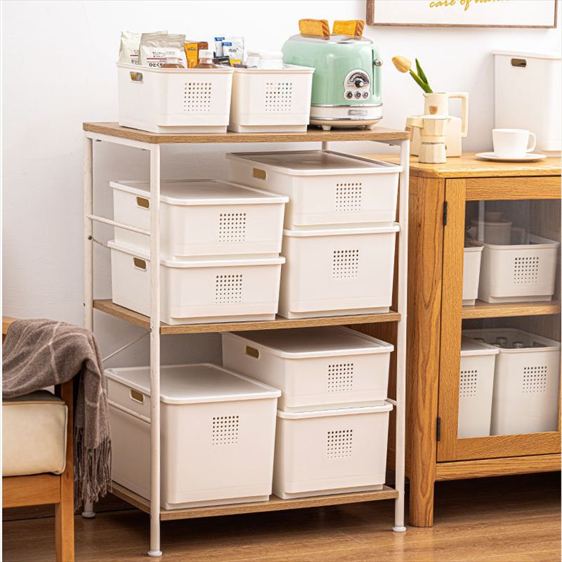 收纳箱/家用收纳/收纳/整理箱/塑料箱白底实物图