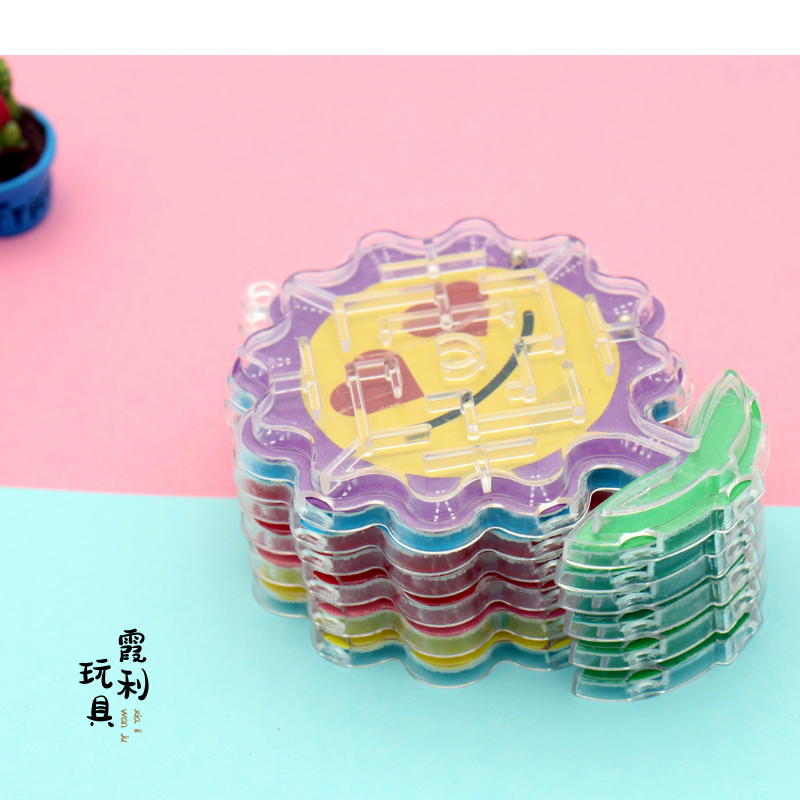 Children's educational maze Sunflower maze, plastic toys, gifts, Gashapon party Application Scenario