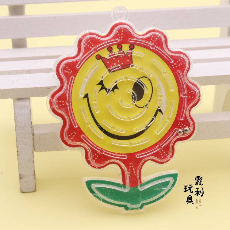Children's educational maze Sunflower maze, plastic toys, gifts, Gashapon party Item Picture